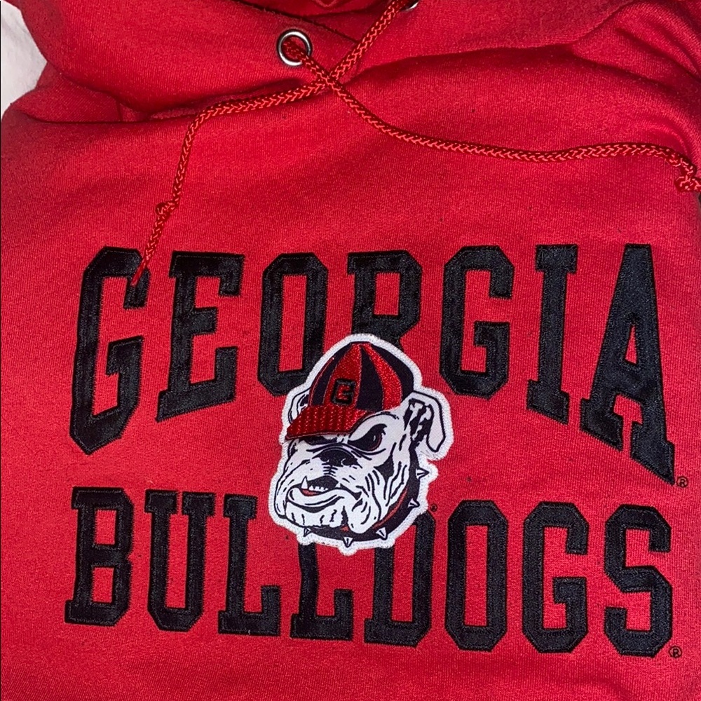 Georgia Bulldogs Red Hoodie - Picture 3 of 6